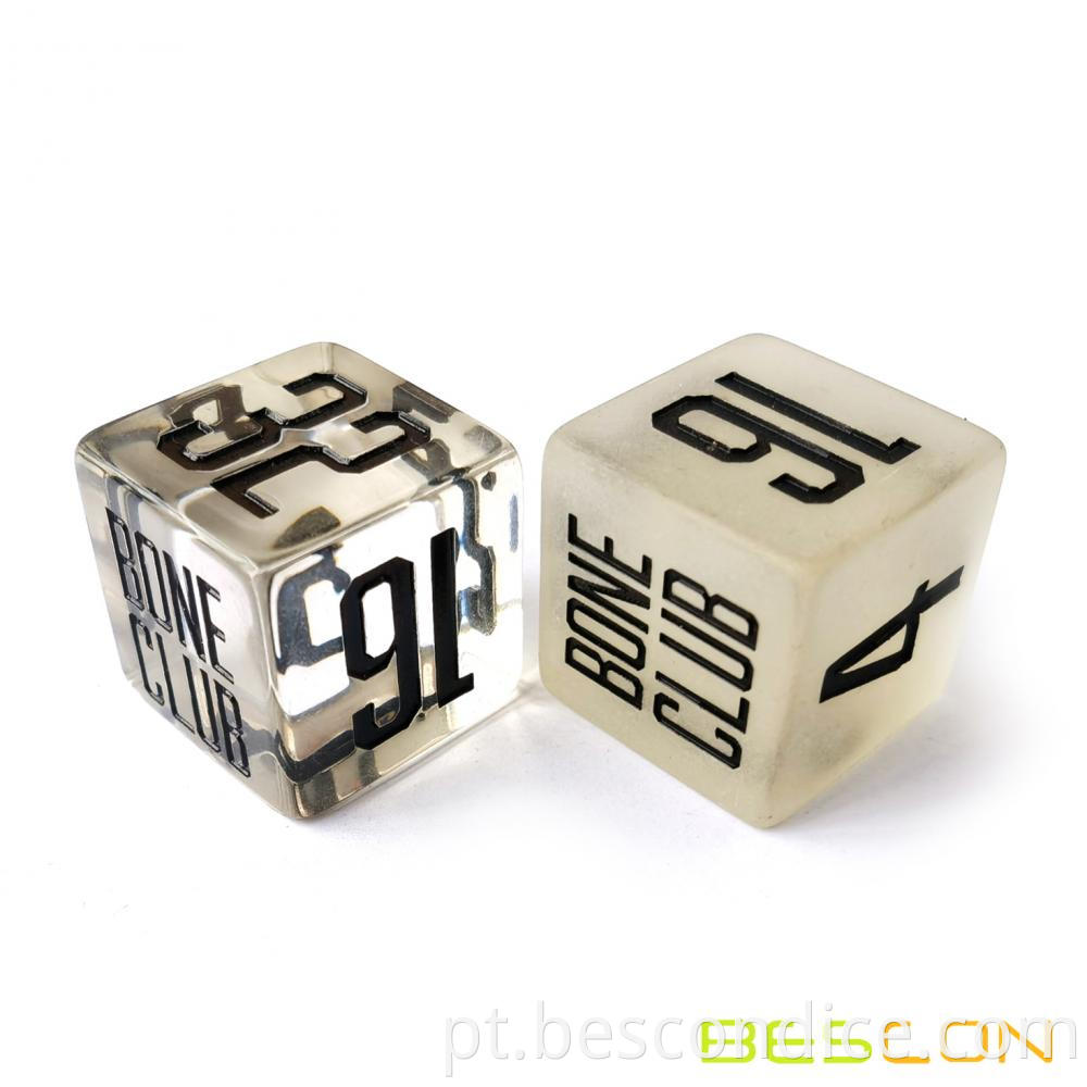 Custom Engraving Game Dice